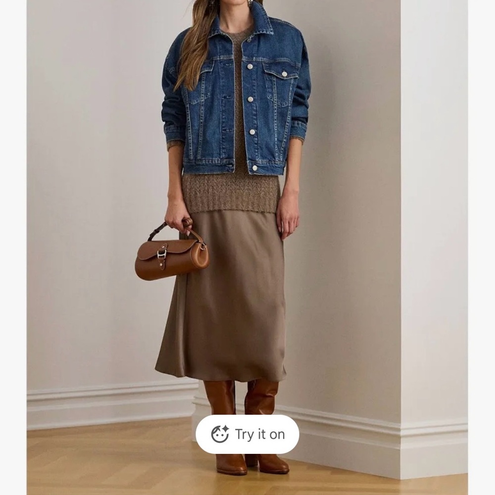 Lauren Jeans Co. Ralph Lauren denim jacket in size 2X